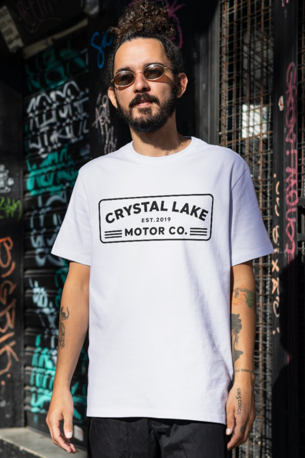 Cotton T-Shirt - Crystal Lake Motor Co.