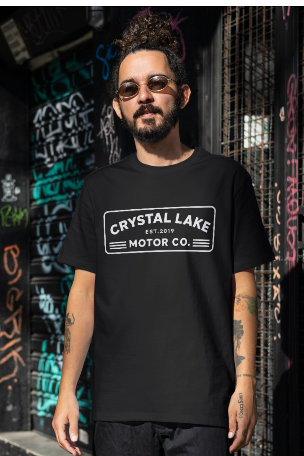 Cotton T-Shirt - Crystal Lake Motor Co.