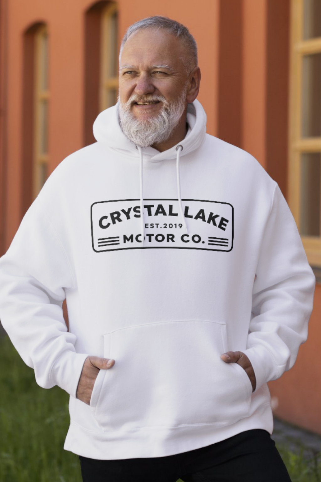 Cotton Hooded Sweatshirt – Crystal Lake Motor Co.